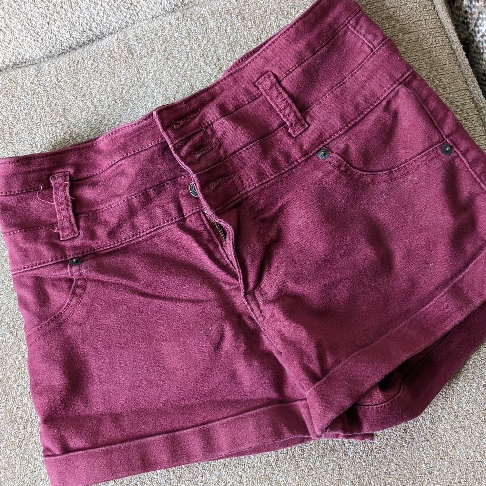 Mossimo Brand Shorts, Red Small